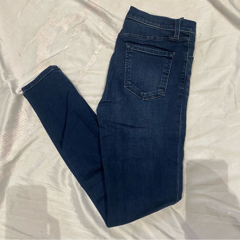 J Brand Designer Women Denim Jeans Maria High Rise Skinny Indigo Size 27